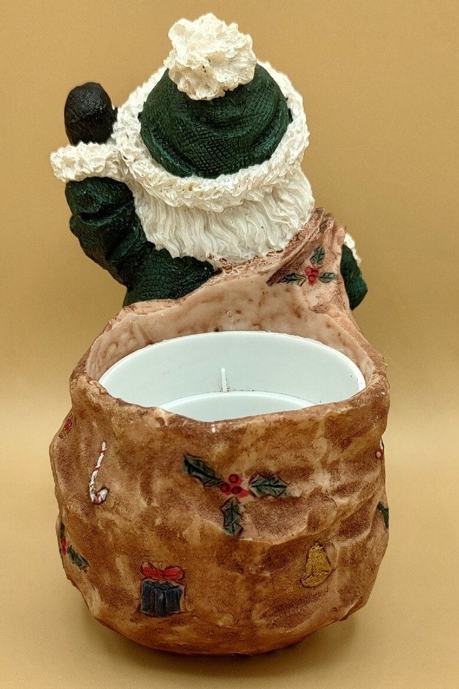 Poly Resin Santa Planter