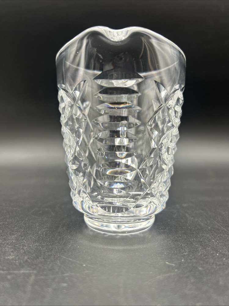 Vintage Sculptured Crystal Ltd Sugar & Cream Set