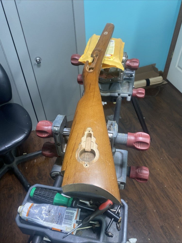 CVA Hawken Muzzleloader Stock 15/16” Barrel Channel.
