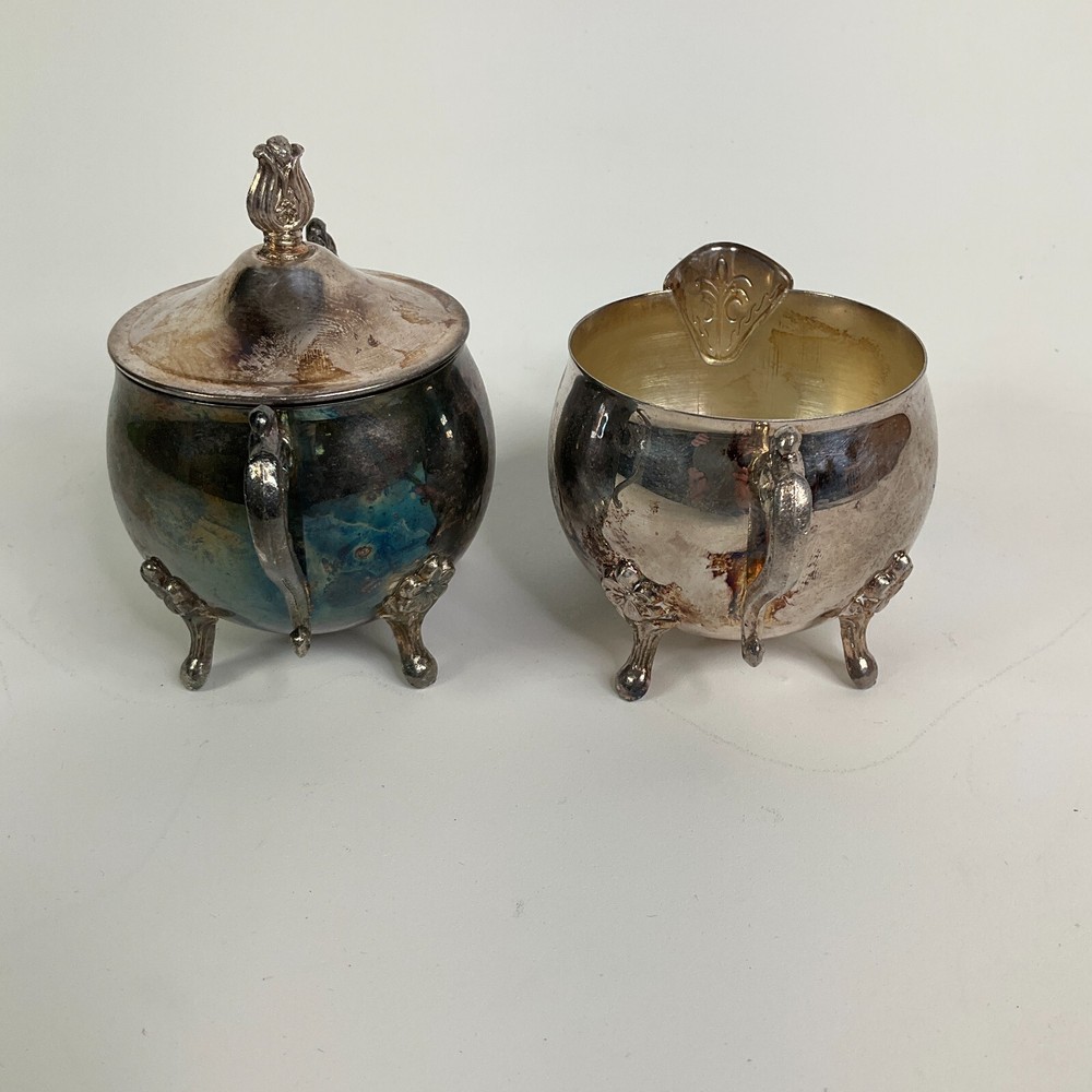Vintage Leonard Silver Plated 5 Piece Tea Set