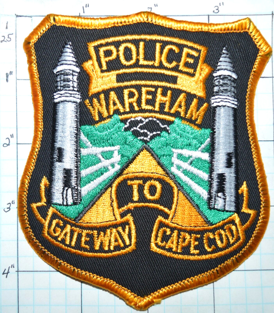 MASSACHUSETTS, WAREHAM POLICE DEPT PATCH