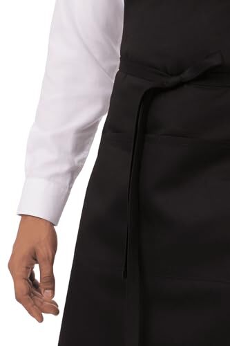 Unisex Butcher Apron One Size Black