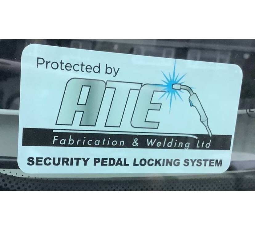 MAN TGE * AUTOMATIC* 2018-2024 SECURITY PEDAL LOCK