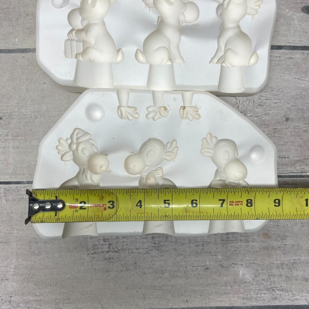 Scioto Ceramic Casting Mold S-Puffy Deer #S-531