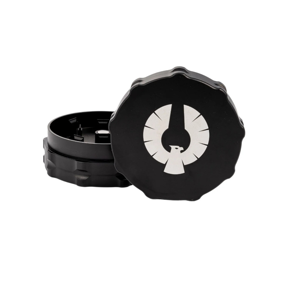 Phoenician - Medium 2 Piece Grinder - BLACK | AUTHENTIC