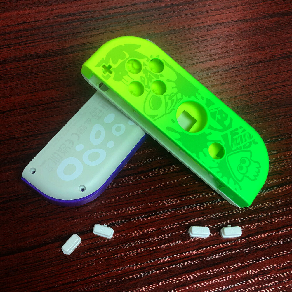 For Nintendo Switch Joy-Con Replacement Shell for Splatoon3 Limited Edition Case