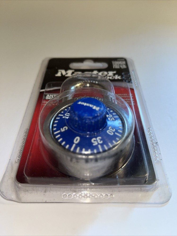 Master Lock Blue Combination Lock 1505D