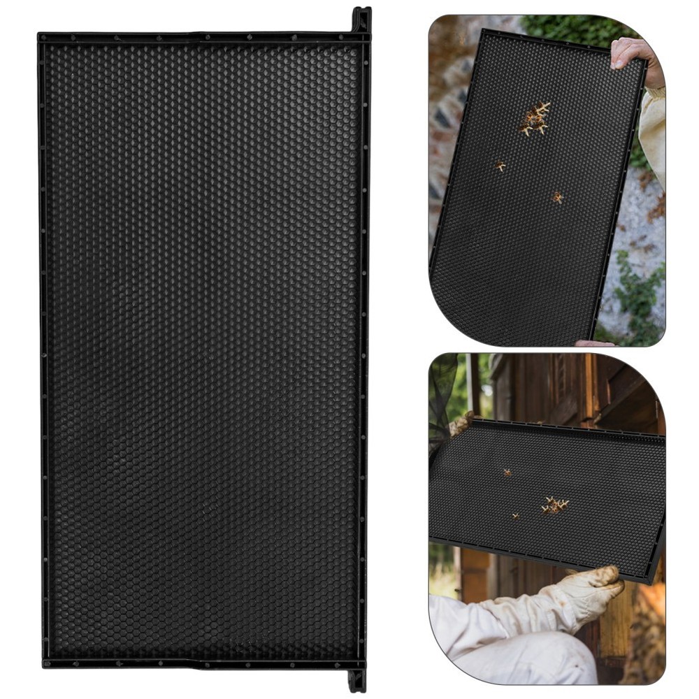 Integrated Beehive Frame with Nest Foundation for Beekeeping Efficiency