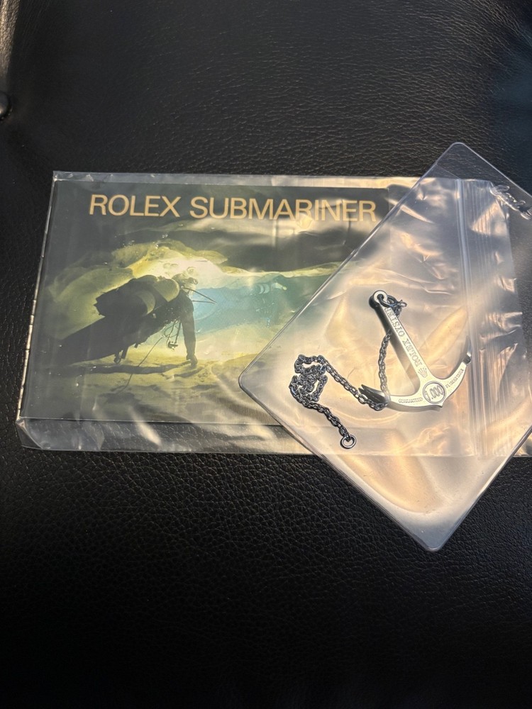 Authentic Rolex Anchor and Submariner Booklet