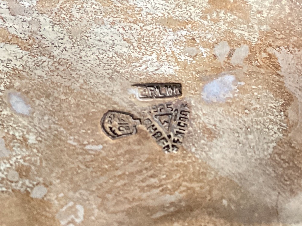 2 MEXICO STERLING SILVER 925 FOOTED BOWLS
