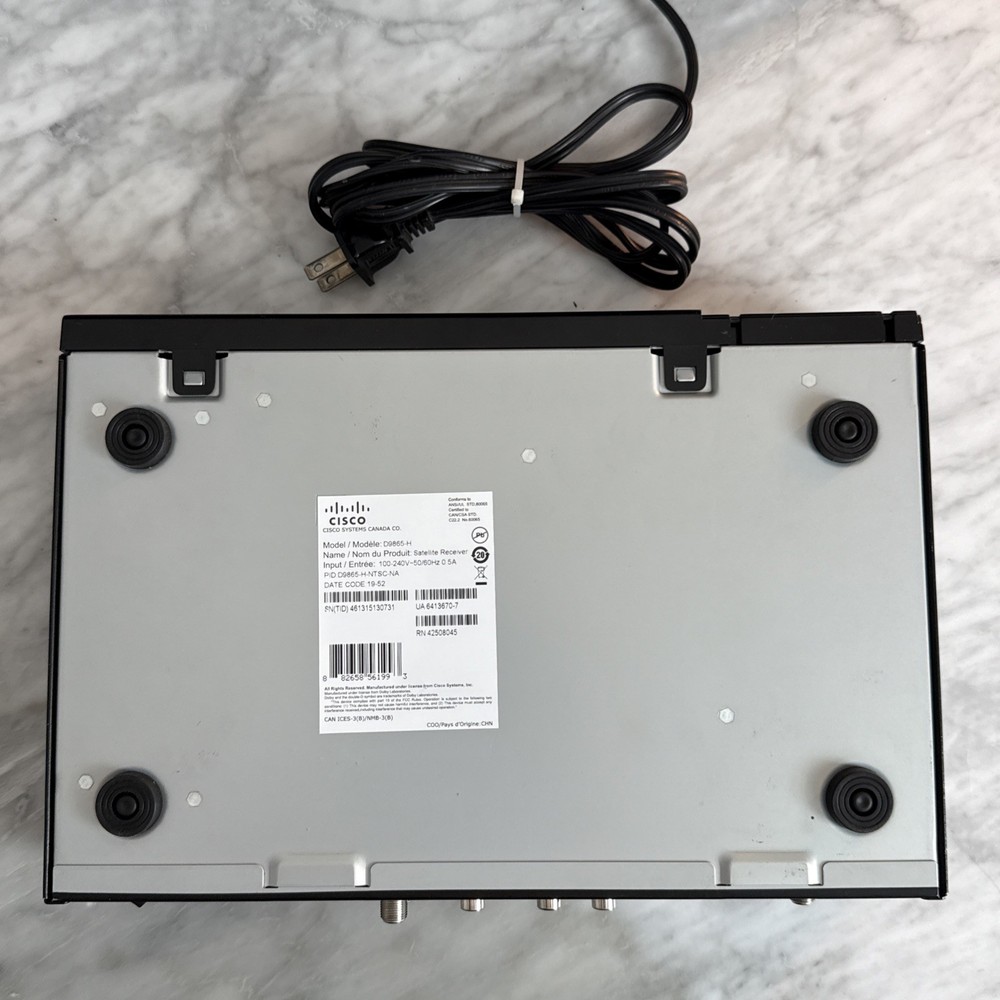 Cisco D9865-H Satellite Receiver