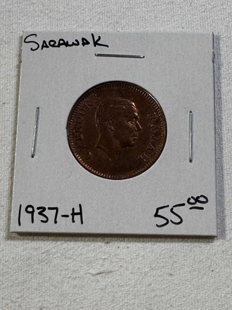 1937-H Sarawak 1 Cent