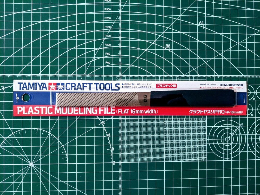 Tamiya Craft Tools Plastic Modeling File PRO (Flat 16mm Width) 74058