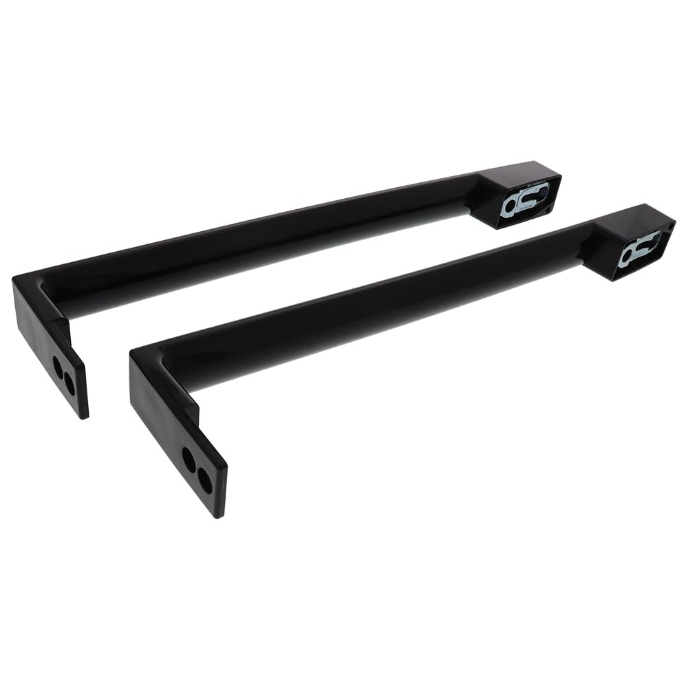 Exact Replacement WR12X32350 Refrigerator Black Door Handle Set for GE
