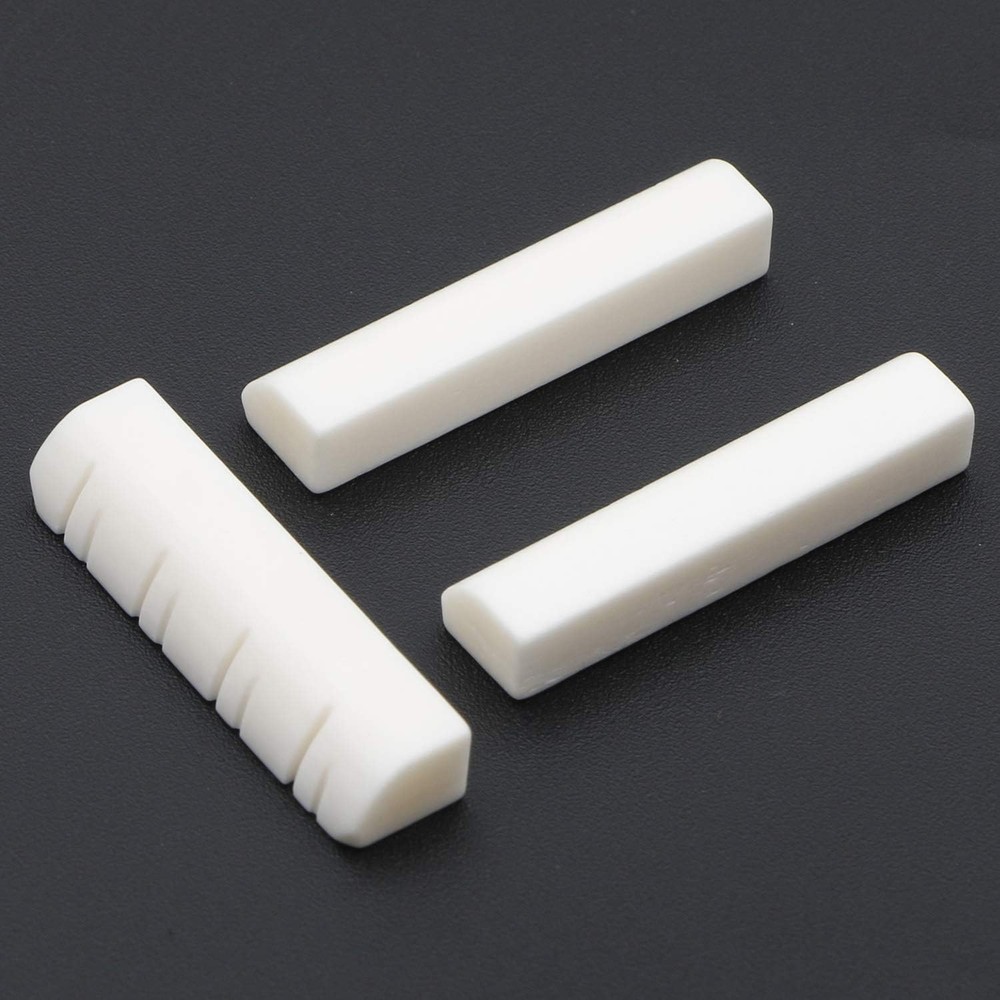 3PCS Guitar Nut Bone Mandolin Upper Nuts for Maker