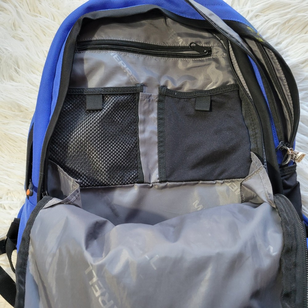Merrell Backpack Hiking/Book Bag Blue Multiuse Laptop Compartment