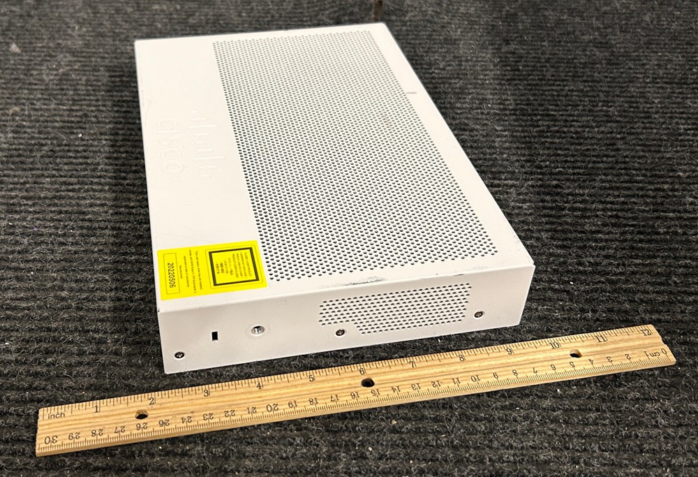 Cisco Catalyst CBS250-8FP-E-2G Switch w/ Power Cord