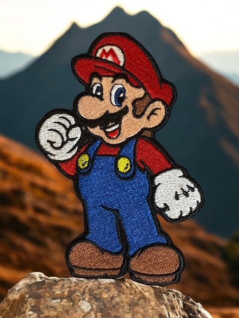 Mario patch Multi Sizes