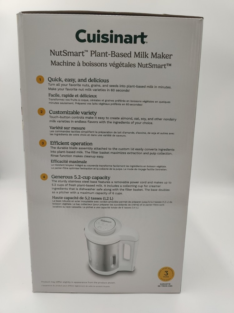 Cuisinart NutSmart 50 Oz Nut Milk Maker Machine