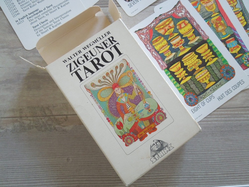 Vintage Gypsy Tarot Complete With Book