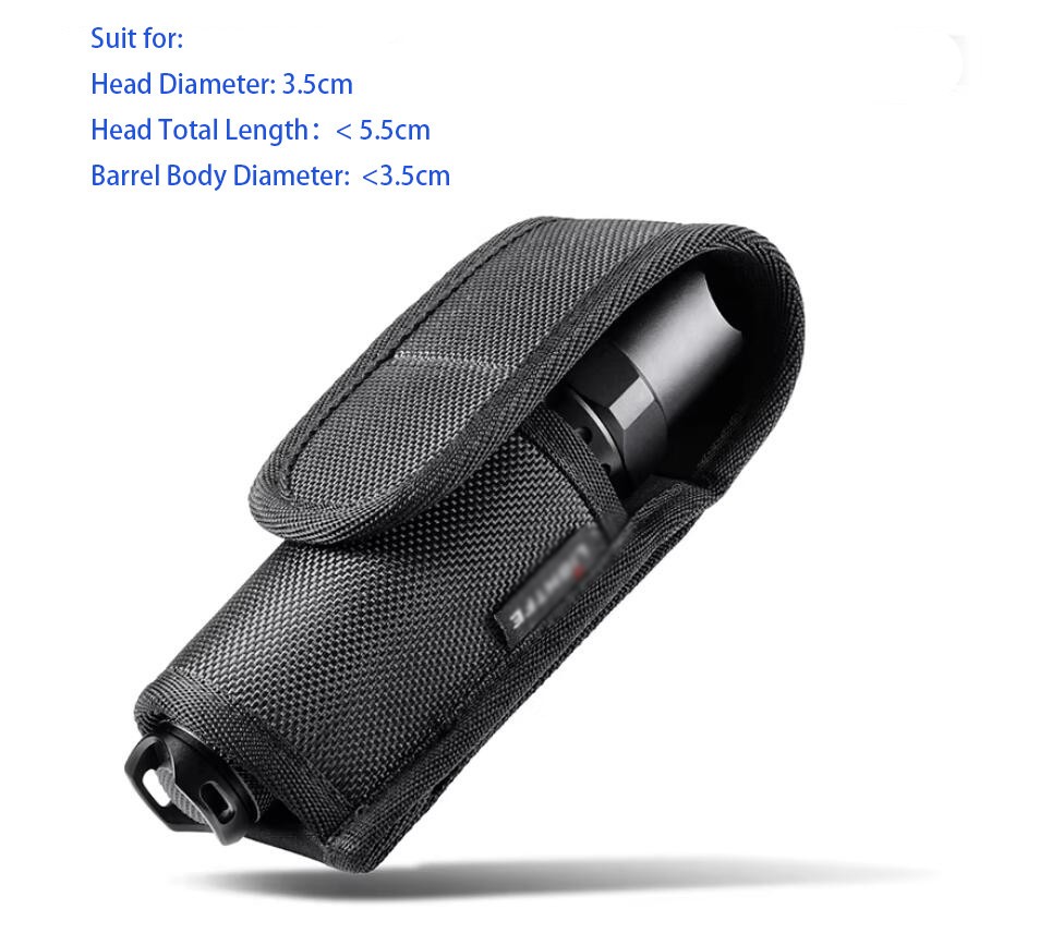 High Quality Flashlight Holster Protective Cover For Different Torch Light