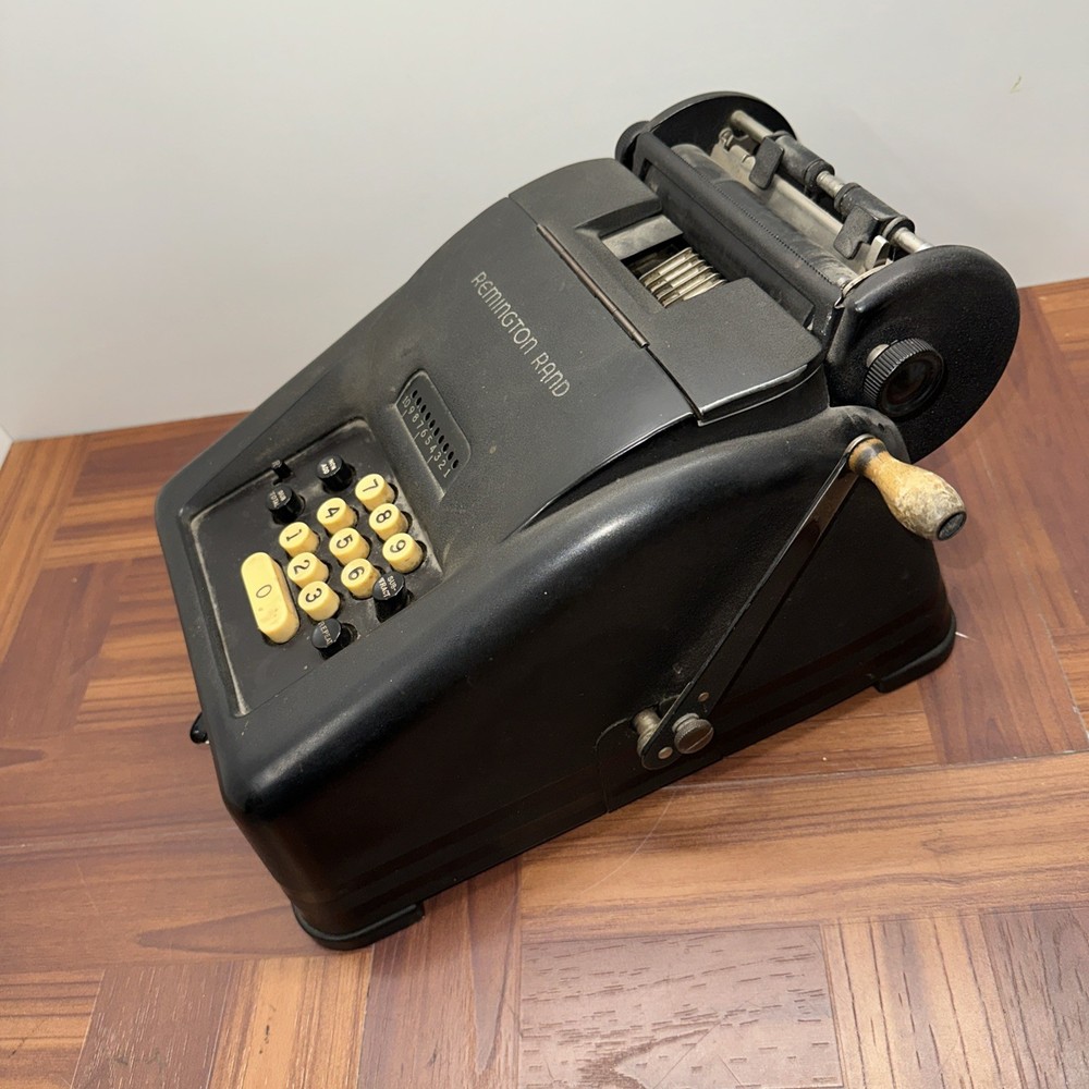 Vintage Adding Machine Manual Remington Rand 10 Key