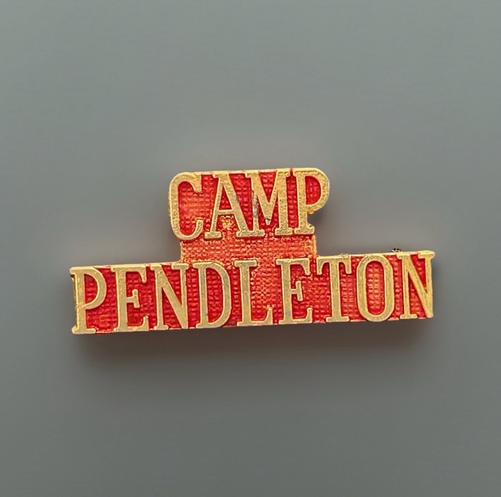 MARINE CORPS BASE CAMP PENDLETON PIN USMC