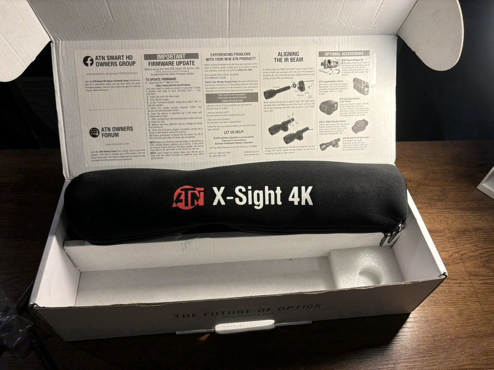 night vision rifle scope used preowned