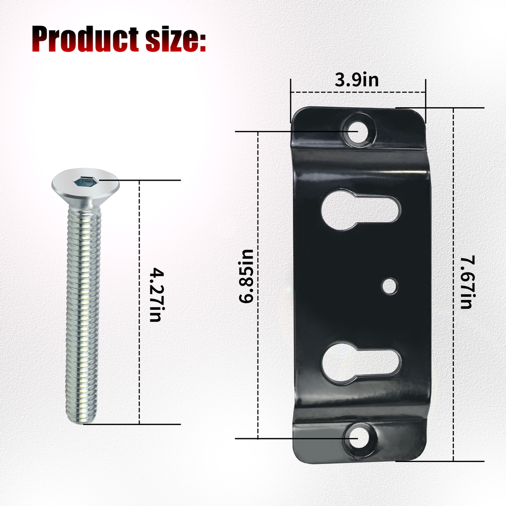 Motorcycle Trailer Stop Adapter For Condor TK-3000 Chock Pit-Stop Wheel System