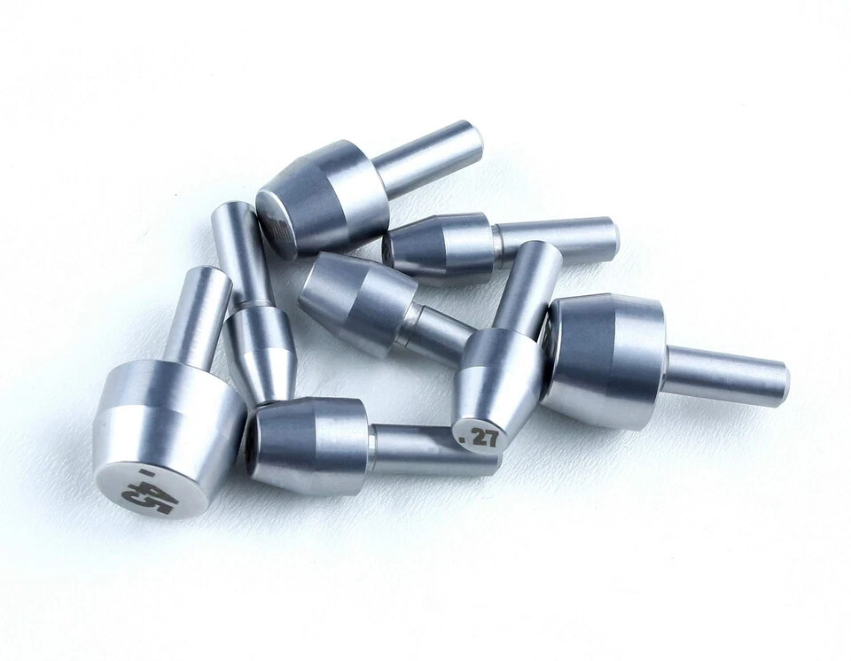 McJ Tools Reloading Case Trimmer Pilot Set of 8 Most Popular Sizes:.22/.24/.2...