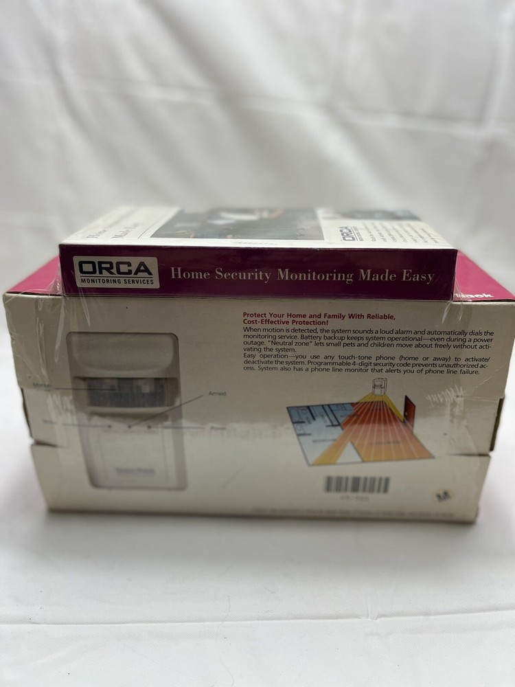 Radio Shack Monitored Motion Detector Security System 49-351 Sealed