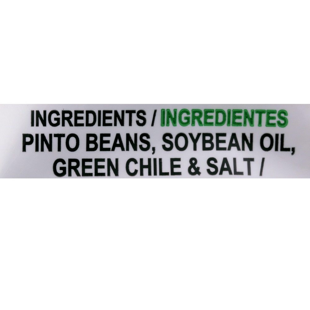 Instant Green Chili Refried Beans