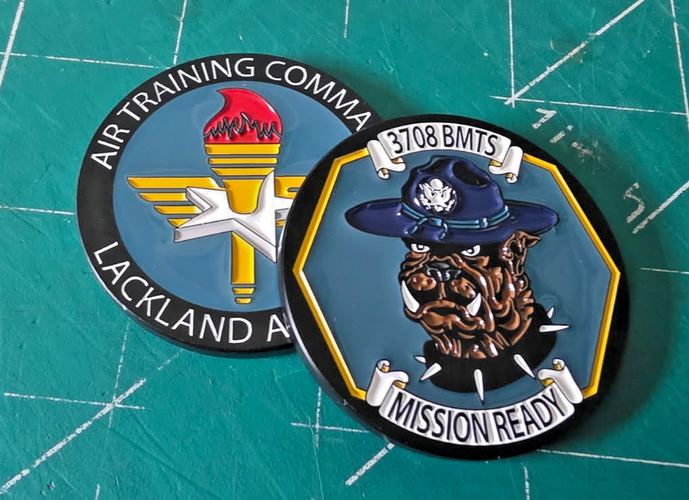 3708 BMTS Throwback Challenge Coin