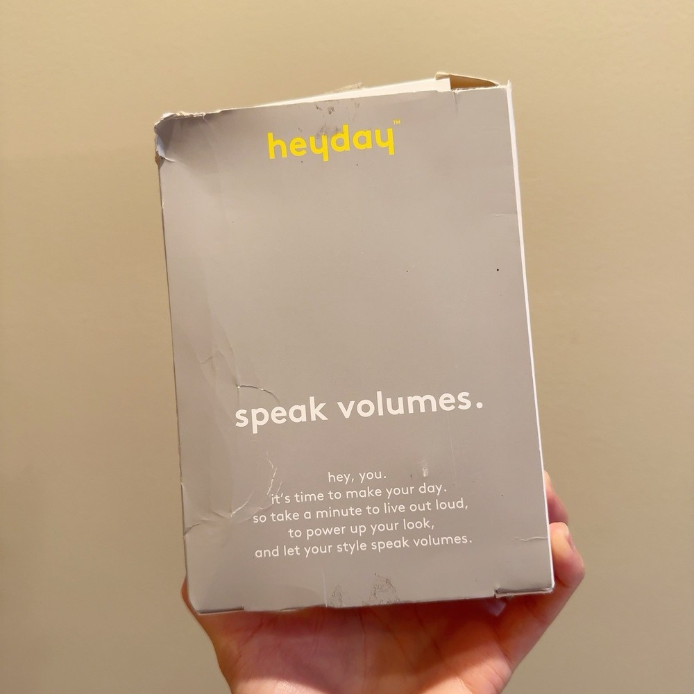 heyday Desktop Microphone - Stone White Open Box