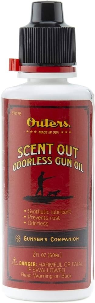 Outers Gun Oil Odorless (2-Ounce) (2 PACK)