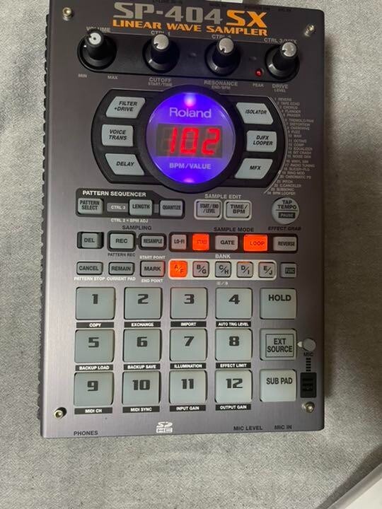 Roland SP-404SX Compact Linear Wave Sampler Used from Japan