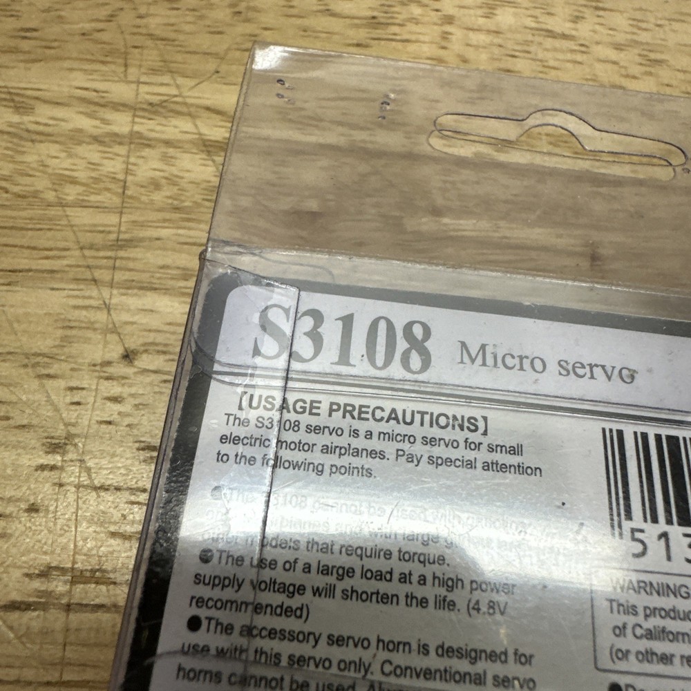 FUTABA S3108 MICRO SERVO