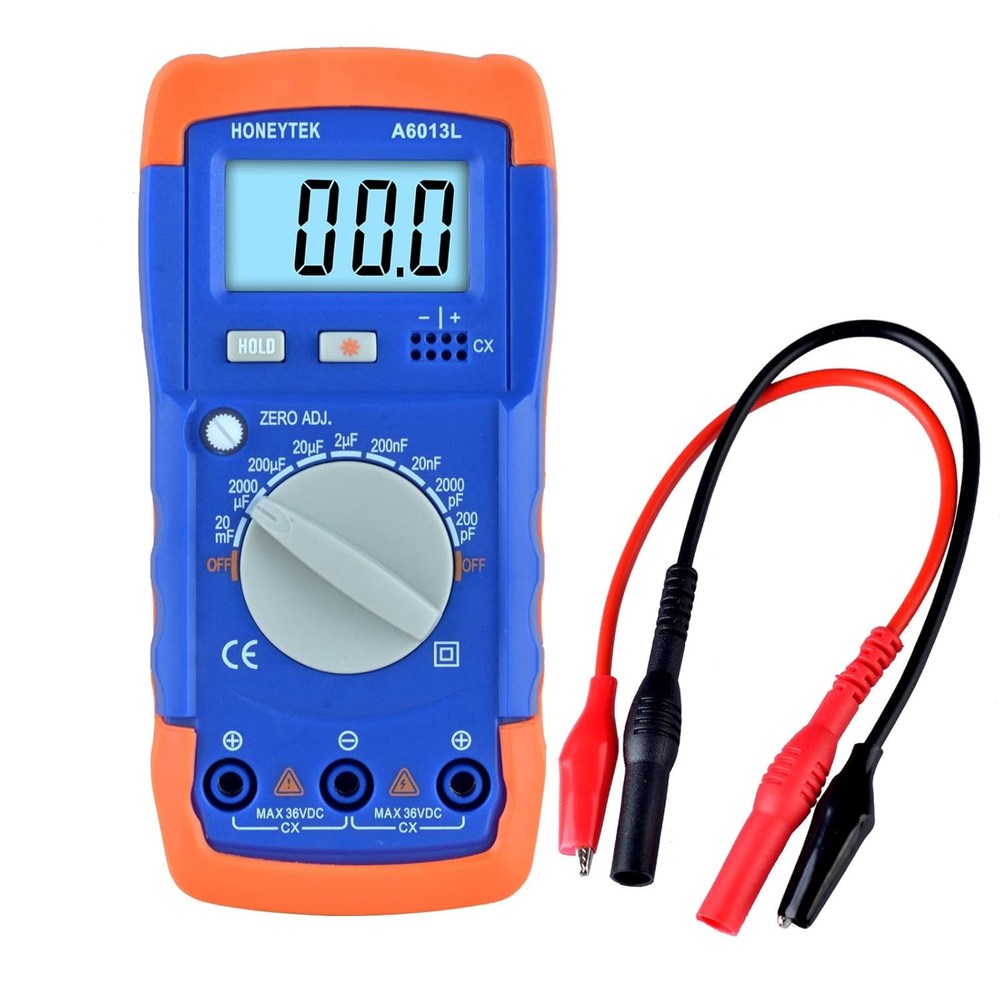 A6013L Digital Capacitance Meter High Precision Capacitor Tester