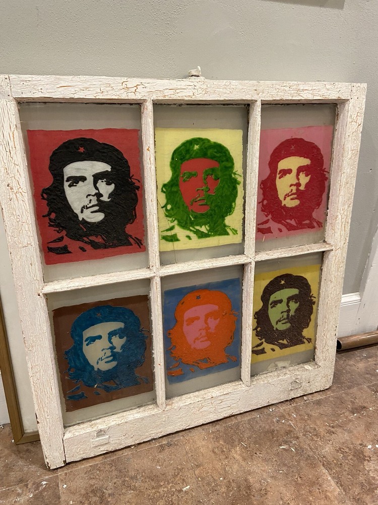 Vintage Andy Warhol Che Guevara Window