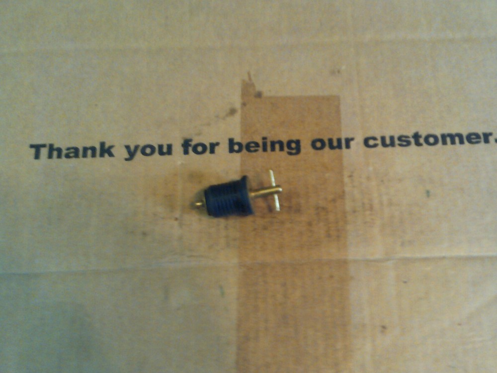 1 Of Servalite Part # SDP-11583 Brass Marine Drain Plug With T-Handle 1"