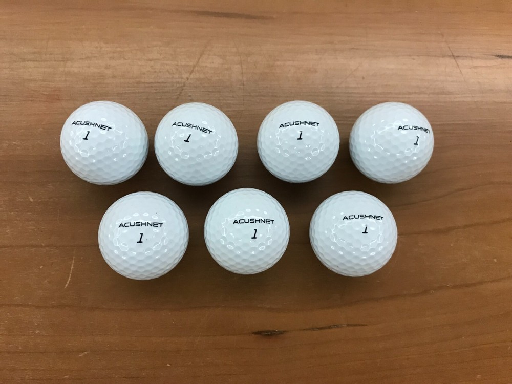 7 - Disney Acushnet 1 Golf Balls