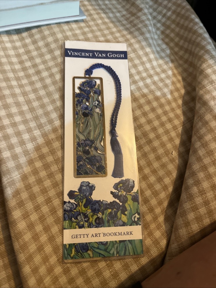 NEW  Vincent Van Gogh Irises Bookmark