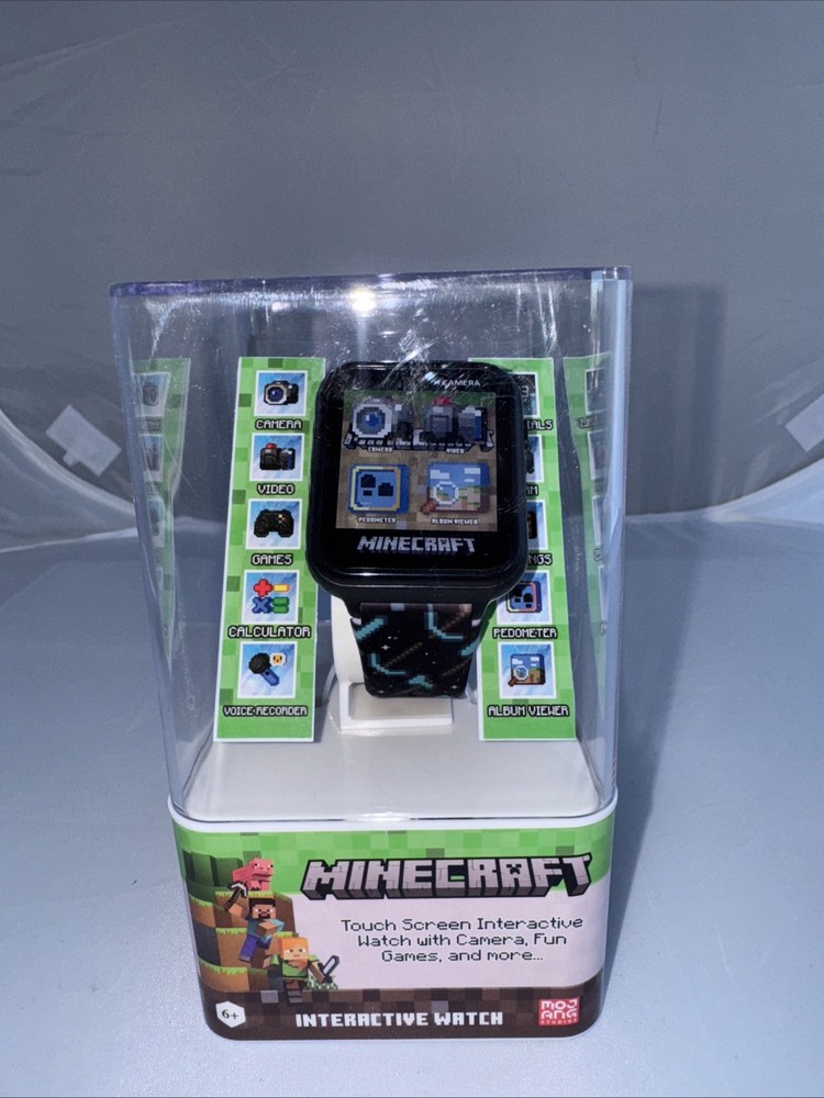 MINECRAFT KIDS TOUCHSCREEN INTERACTIVE SMART WATCH