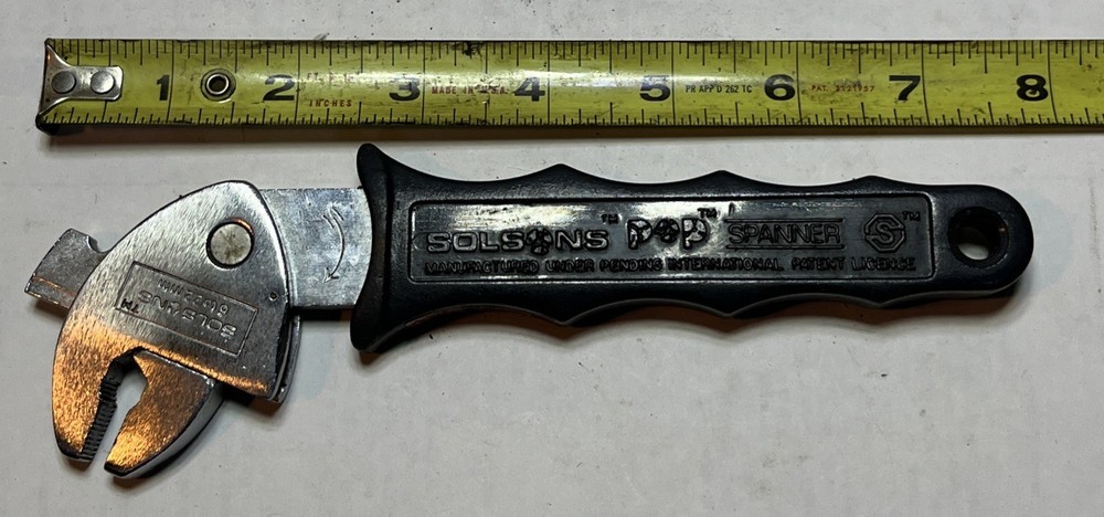 Vintage Solsons Pop Spanner Used