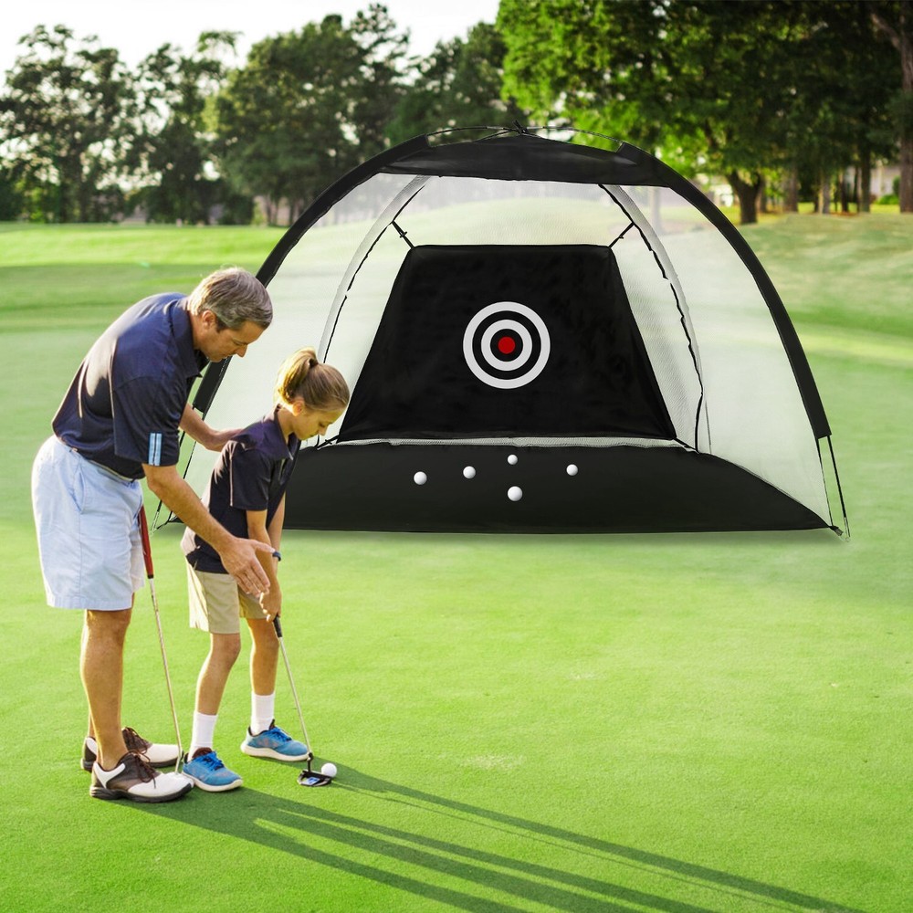 Golf Nets for Backyard Driving Real Golf Balls, Golf Practice Training Aids Net