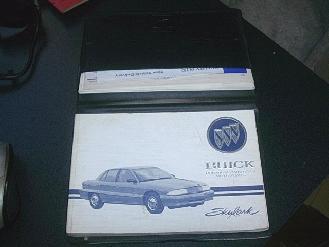 1995 BUICK SKYLARK OWNERS MANUAL KIT