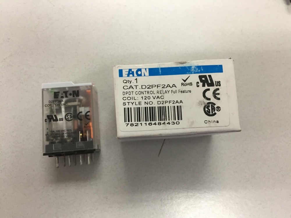 EATON D2PF2AA CONTROL RELAY FULL FEATURE