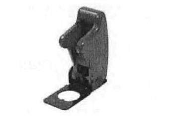 Pollak 34-508p Toggle Switch Guard,Red Cvr