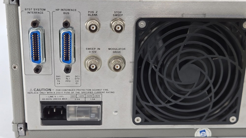HP Agilent Keysight 8757C Scalar Network Analyzer