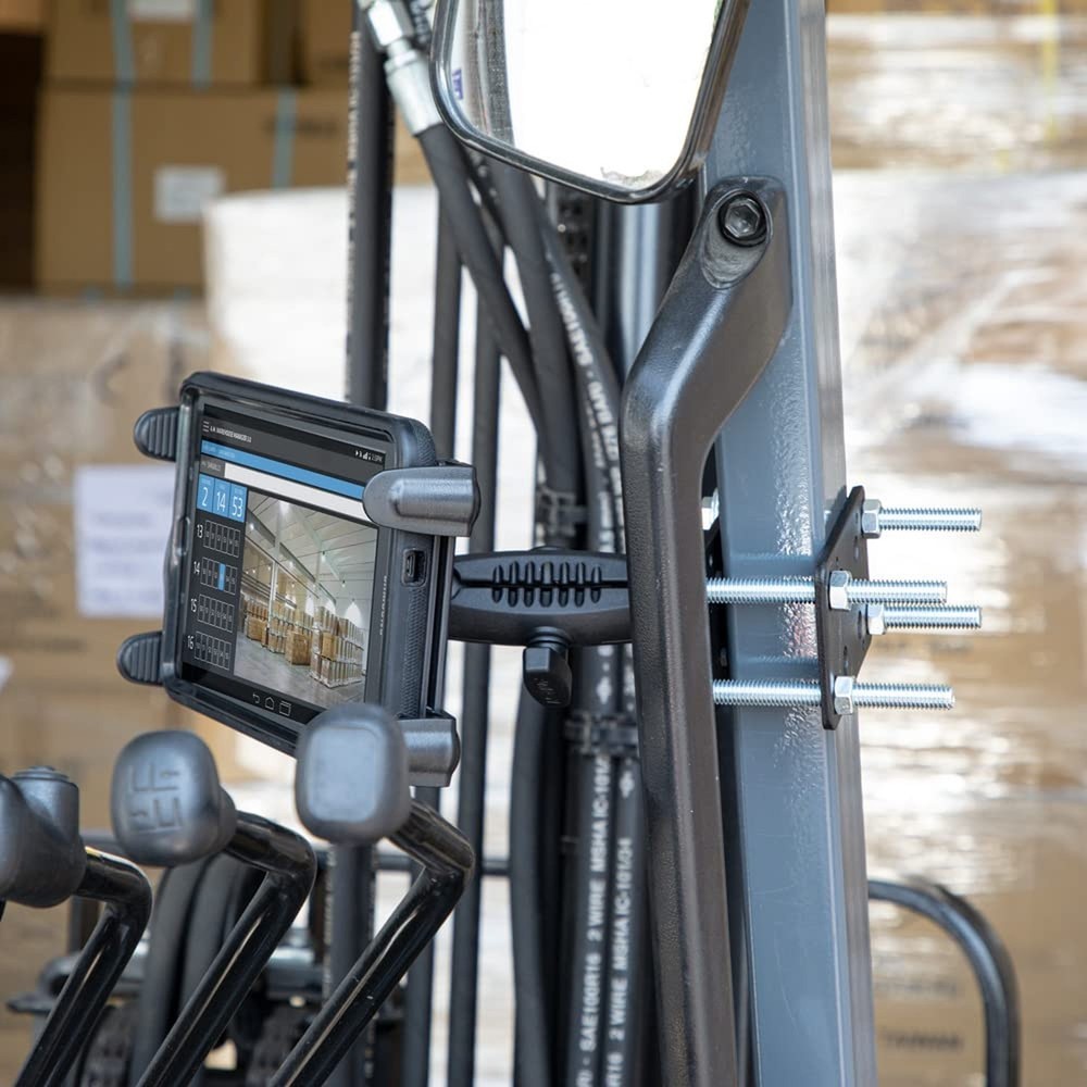 ARKON Mounts - Front Guard Mount with Tablet Holder | Forklift Accessories | ...
